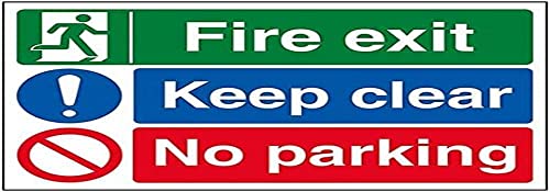 V Safety Panneau de sécurité en plastique rigide Fire... - Maison & Cuisine Amazon France à 13.63€