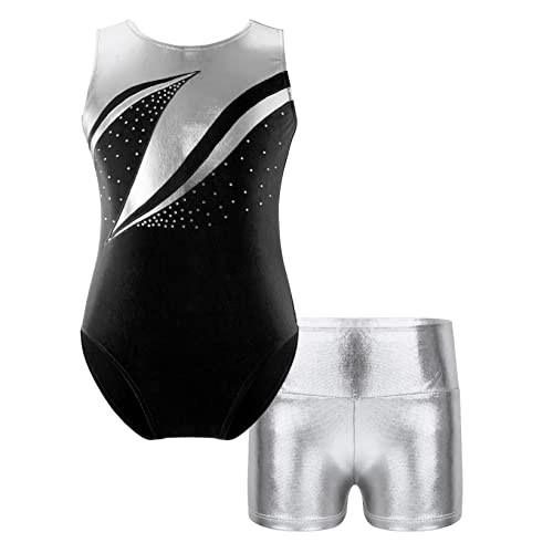 Aiihoo Girls 2 Pieces Sports Outfits Shiny Metallic... - Sports & Fitness Amazon Royaume-Uni à 3.09€