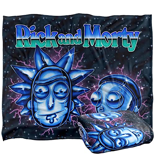 RICK AND MORTY Silky Touch Super Soft Throw Blanket 152 x... - Maison & Cuisine Amazon Italie à 16.10€