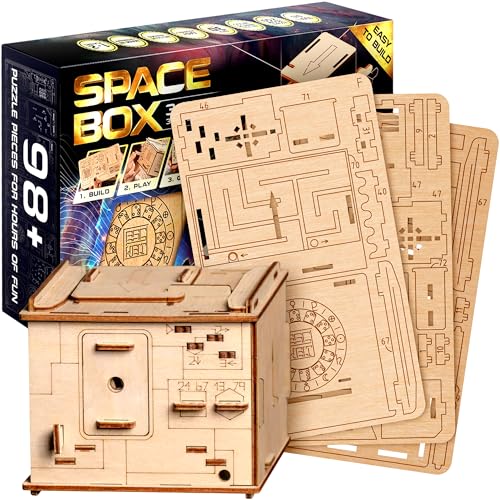 ESC WELT Space Box 3D Puzzle Game - 3 in 1 Puzzle Box... - Jouets & Jeux Amazon Allemagne à 39.90€
