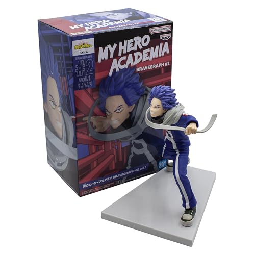 My Hero Academia - Hitoshi Shinso - Figurine Bravegraph 12cm - Jouets & Jeux en promo à 23.45€