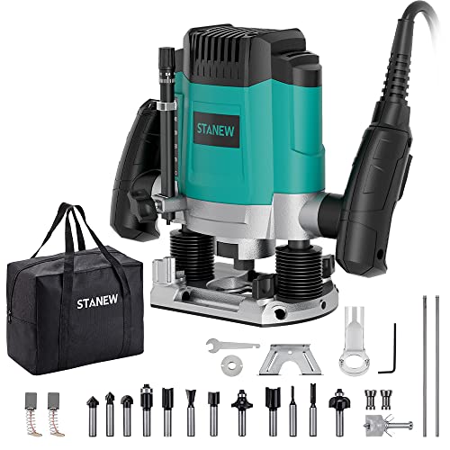 Défonceuse Verticale Electrique 1200 W 16000-30000 RPM... en promo à 88,45€ (-45%) sur Amazon FR