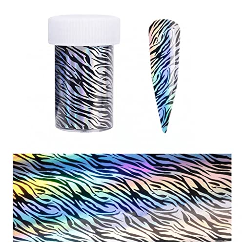 vepoty Nail Art Foil Transfer Stickers 1 rotolo Nail Foils... - Maison & Cuisine Amazon Italie à 2.83€