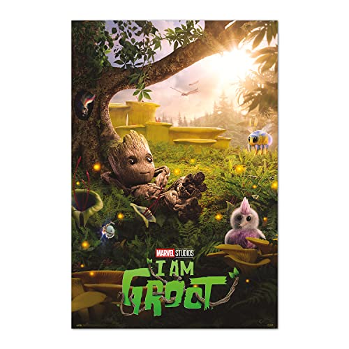 Grupo Erik Editores, S.L. Marvel I am Groot Poster Chill... - Maison & Cuisine en promo à 6.95€