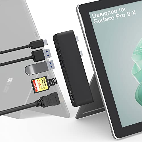 Surface Pro 9 Accessories, Surface Pro 9 Hub Docking... - High-Tech & Électronique Amazon Royaume-Uni à 13.16€
