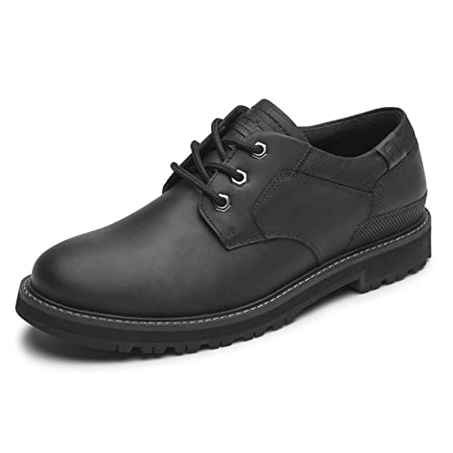 Dunham Byrne Plain Toe Oxford, Hombre, Piel Negra, 40.5 EU - Mode & Vêtements en promo à 57.82€