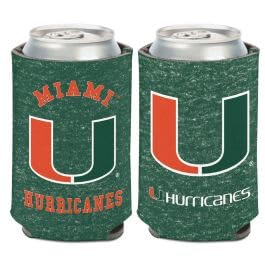Miami Hurricanes HEATHERED Can Cooler 12 oz. - Maison & Cuisine Amazon Royaume-Uni à 16.63€