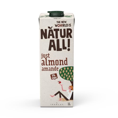 NATUR-ALL | Just Almond 1L - Plant-Based Milk Alternative... - Garden & Outdoor Amazon UK à 6.00€