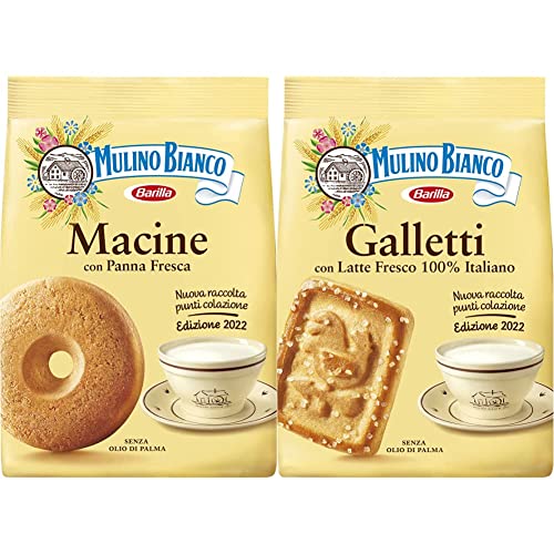 Mulino Bianco Biscotti Frollini Macine con Panna Fresca... - Maison & Cuisine Amazon Italie à 4.30€