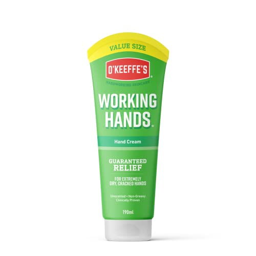 O’Keeffe’s Working Hands Value Tube, 190ml – Hand Cream for... - Beauty & Fragrances Amazon UK à 6.00€