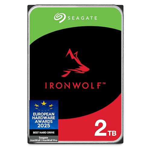 Seagate IronWolf 2To, Disque dur interne NAS HDD, CMR 3.5... - High-Tech & Électronique Amazon France à 134.99€
