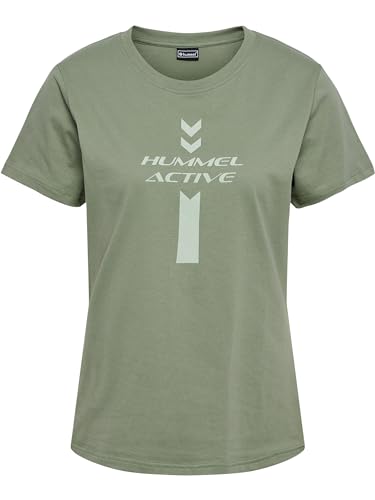 hummel hmlACTIVE Graphic CO Tee S/S Donna - Mode & Vêtements Amazon Italie à 15.42€