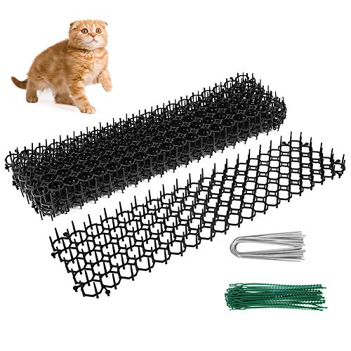 6 Pcs Anti-Chat avec Pointes 2,9 M Tapis Répulsif Chat... - Jardin & Extérieur Amazon France à 11.99€