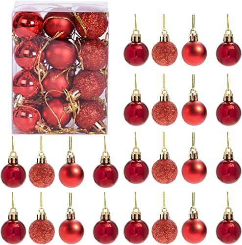 Lot de 12 Boules de Noël incassables pour Sapin de Noël... - Maison & Cuisine Amazon France à 7.40€