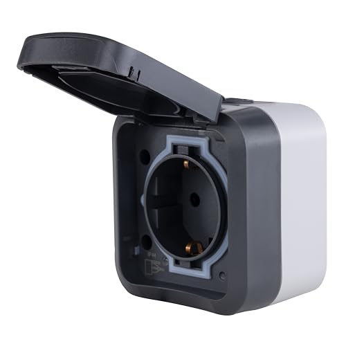 REV AquaStorm - Toma de corriente de plástico de 2 pines... - Auto & Moto Amazon Espagne à 15.11€