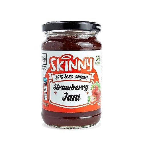 The Skinny Food Strawberry Jam 340g - Sports & Fitness Amazon Royaume-Uni à 7.45€