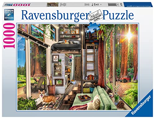 Ravensburger - Puzzle Casetta tra le sequoie, 1000 Pezzi... - Toys & Games Amazon Italy à 14.99€