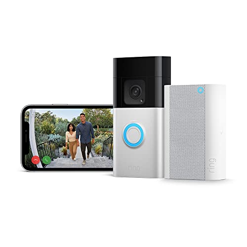 Ring Battery Video Doorbell Plus (Newest gen) + Chime Pro |... - Maison & Cuisine Amazon Royaume-Uni à 84.99€