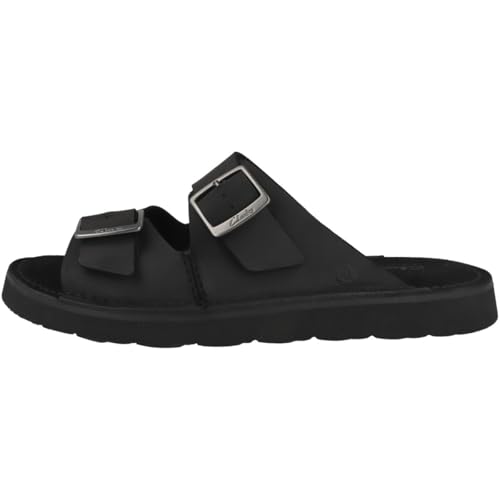 Clarks Solsbury Strap Black Leather 42 en promo à 43,03€ (-52%) sur Amazon FR