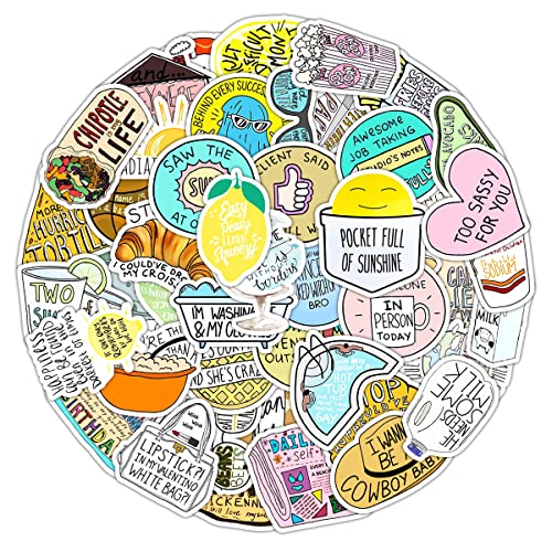 MARSFORCE Phrases Heureuses autocollant, cadeaux pour... - Amazon France à 5.82€