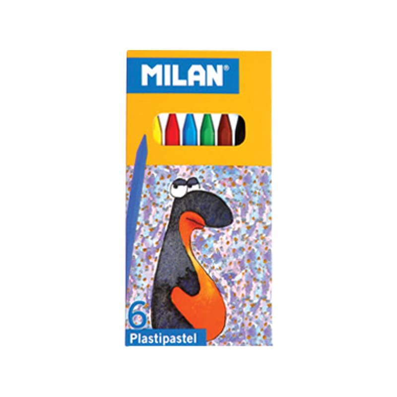 MILAN Box of 6 Plastipastel - Fournitures Bureau Amazon Royaume-Uni à 1.03€