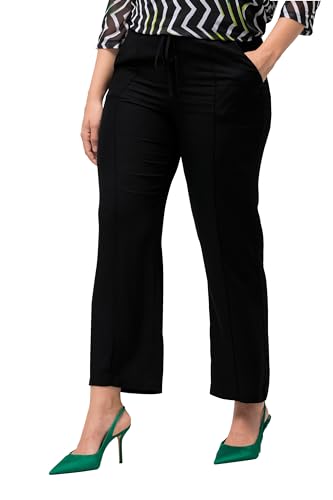 Ulla Popken Pantaloni a 7/8 Nero, W46 Donna - Home & Kitchen Amazon Italy à 19.91€