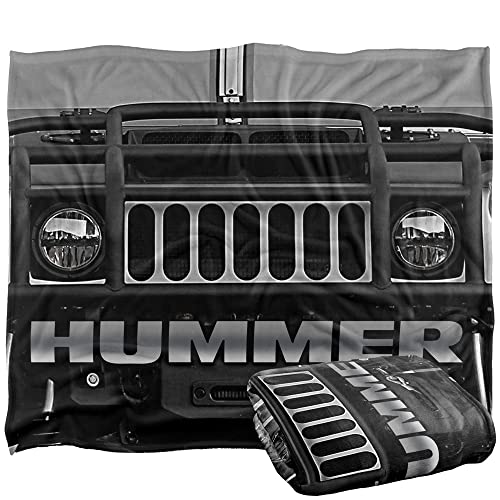 Hummer Blanket, 152 x 127 cm Front Facing Silky Touch Super... - Maison & Cuisine Amazon Royaume-Uni à 7.66€