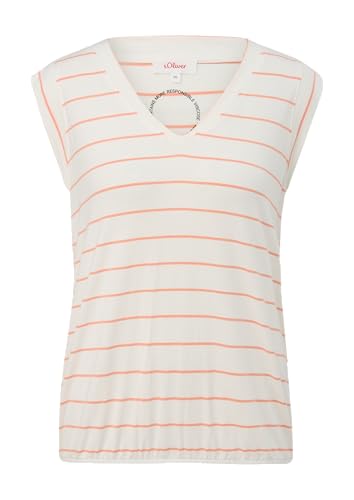s.Oliver Camiseta en Forma de O, Naranja 2115, 38 - Mode & Vêtements en promo à 20.65€