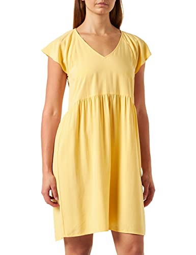 Q/S by s.Oliver Kleid kurz, Gelb, 40 - Mode & Vêtements Amazon Allemagne à 13.60€