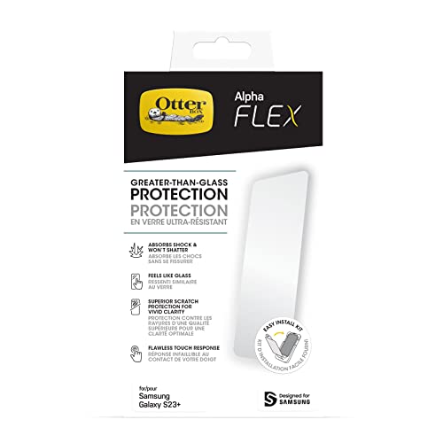 OtterBox Alpha Flex Displayschutz für Galaxy S23+, ultra... - High-Tech & Électronique Amazon Allemagne à 14.31€