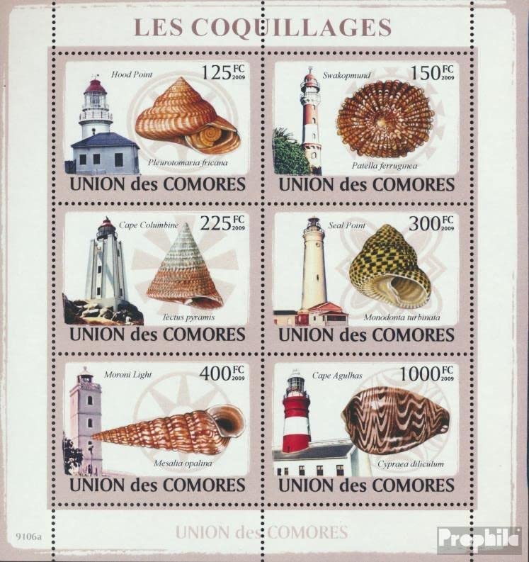 Prophila Collection Comore 2086-2091 Minifoglio (Completa.... - Livres & eBooks Amazon Italie à 2.69€