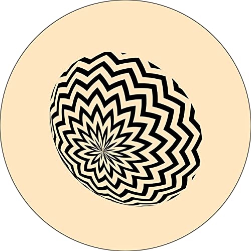 Bonateks, Round Digital Printed Mouse Pad, Non-Slip Base... - High-Tech & Électronique Amazon Royaume-Uni à 6.08€