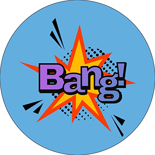Bonateks, Round Digital Printed Mouse Pad, Non-Slip Base... - High-Tech & Électronique Amazon Royaume-Uni à 6.04€