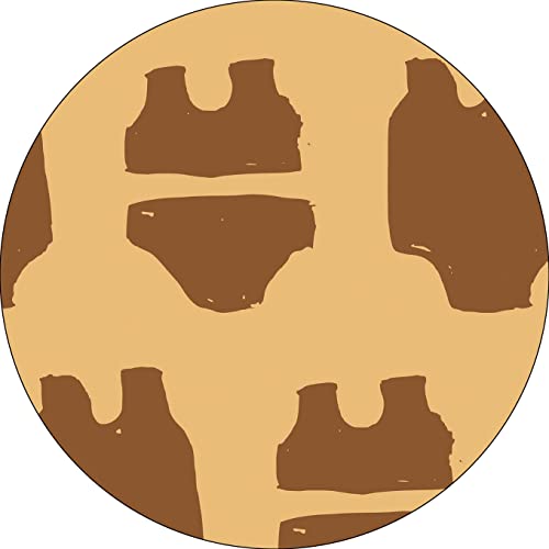 Bonateks, Round Digital Printed Mouse Pad, Non-Slip Base... - High-Tech & Électronique Amazon Royaume-Uni à 6.08€