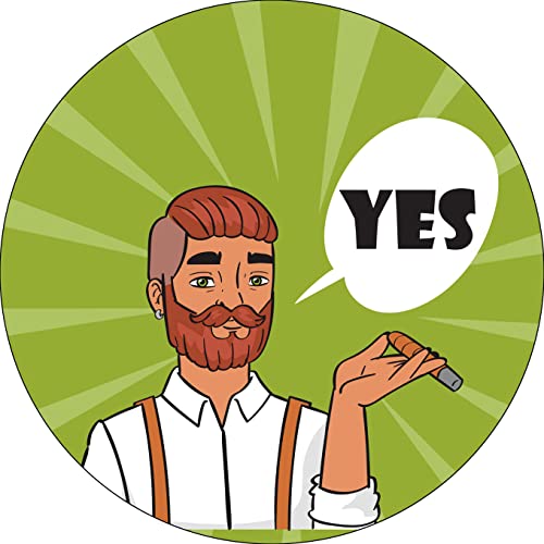 Bonateks, Round Digital Printed Mouse Pad, Non-Slip Base... - High-Tech & Électronique Amazon Royaume-Uni à 7.85€