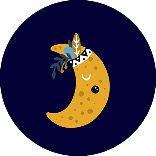 Bonateks, Round Digital Printed Mouse Pad, Non-Slip Base... - High-Tech & Électronique Amazon Royaume-Uni à 6.02€