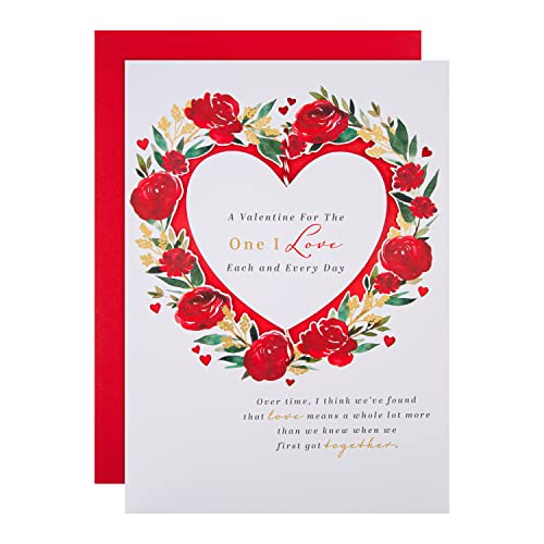 Hallmark One I Love Valentines Day Card, Classic Roses and... - Auto & Moto en promo à 3.32€