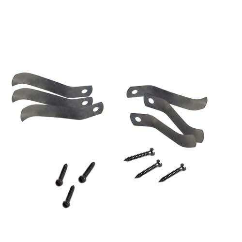 Ceanothe Lot de 6 tournettes à Visser Acier 30 mm... - Maison & Cuisine Amazon France à 3.20€