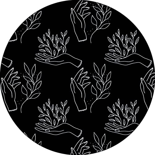 Bonateks, Round Digital Printed Mouse Pad, Non-Slip Base... - High-Tech & Électronique Amazon Royaume-Uni à 6.71€