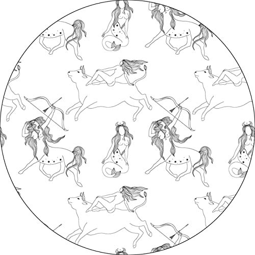 Bonateks, Round Digital Printed Mouse Pad, Non-Slip Base... - High-Tech & Électronique Amazon Royaume-Uni à 7.52€