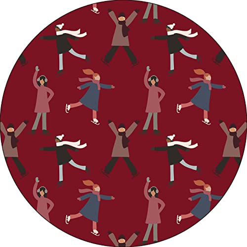 Bonateks, Round Digital Printed Mouse Pad, Non-Slip Base... - High-Tech & Électronique Amazon Royaume-Uni à 6.79€