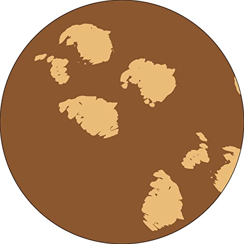 Bonateks, Round Digital Printed Mouse Pad, Non-Slip Base... - High-Tech & Électronique Amazon Royaume-Uni à 7.85€