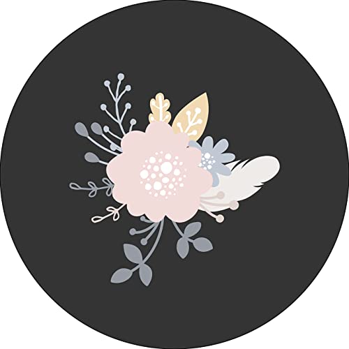 Bonateks, Round Digital Printed Mouse Pad, Non-Slip Base... - High-Tech & Électronique Amazon Royaume-Uni à 7.54€