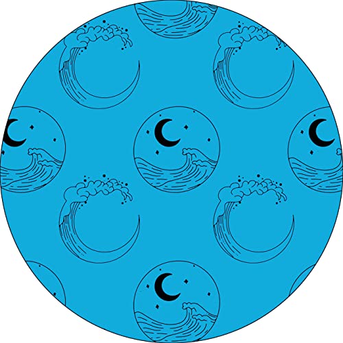 Bonateks, Round Digital Printed Mouse Pad, Non-Slip Base... - High-Tech & Électronique Amazon Royaume-Uni à 7.51€