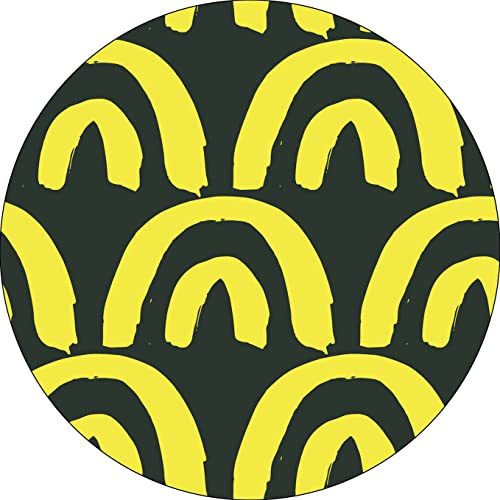 Bonateks, Round Digital Printed Mouse Pad, Non-Slip Base... - High-Tech & Électronique Amazon Royaume-Uni à 6.01€