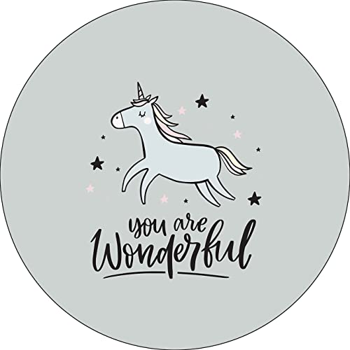 Bonateks, Round Digital Printed Mouse Pad, Non-Slip Base... - High-Tech & Électronique Amazon Royaume-Uni à 6.77€