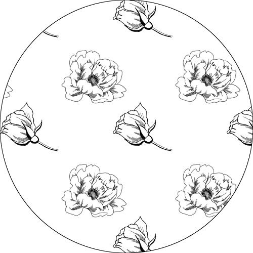 Bonateks, Round Digital Printed Mouse Pad, Non-Slip Base... - High-Tech & Électronique Amazon Royaume-Uni à 7.42€