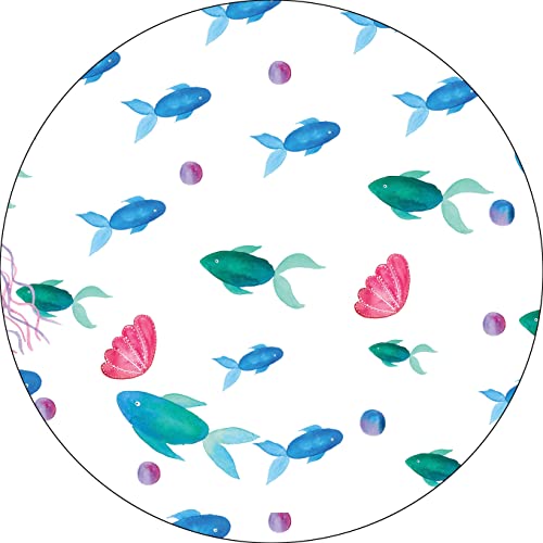 Bonateks, Round Digital Printed Mouse Pad, Non-Slip Base... - Amazon Royaume-Uni à 6.11€