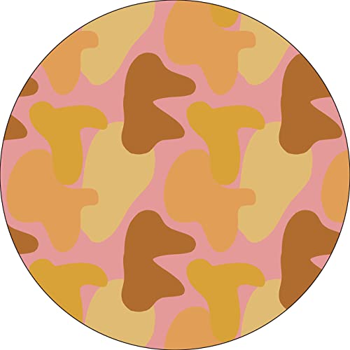 Bonateks, Round Digital Printed Mouse Pad, Non-Slip Base... - High-Tech & Électronique Amazon Royaume-Uni à 6.01€