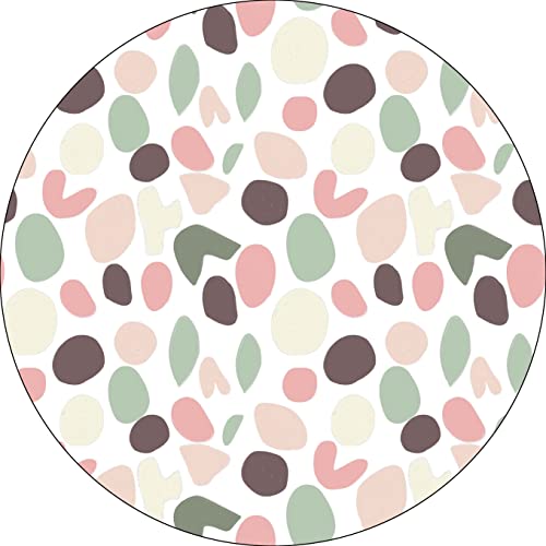 Bonateks, Round Digital Printed Mouse Pad, Non-Slip Base... - High-Tech & Électronique Amazon Royaume-Uni à 5.99€